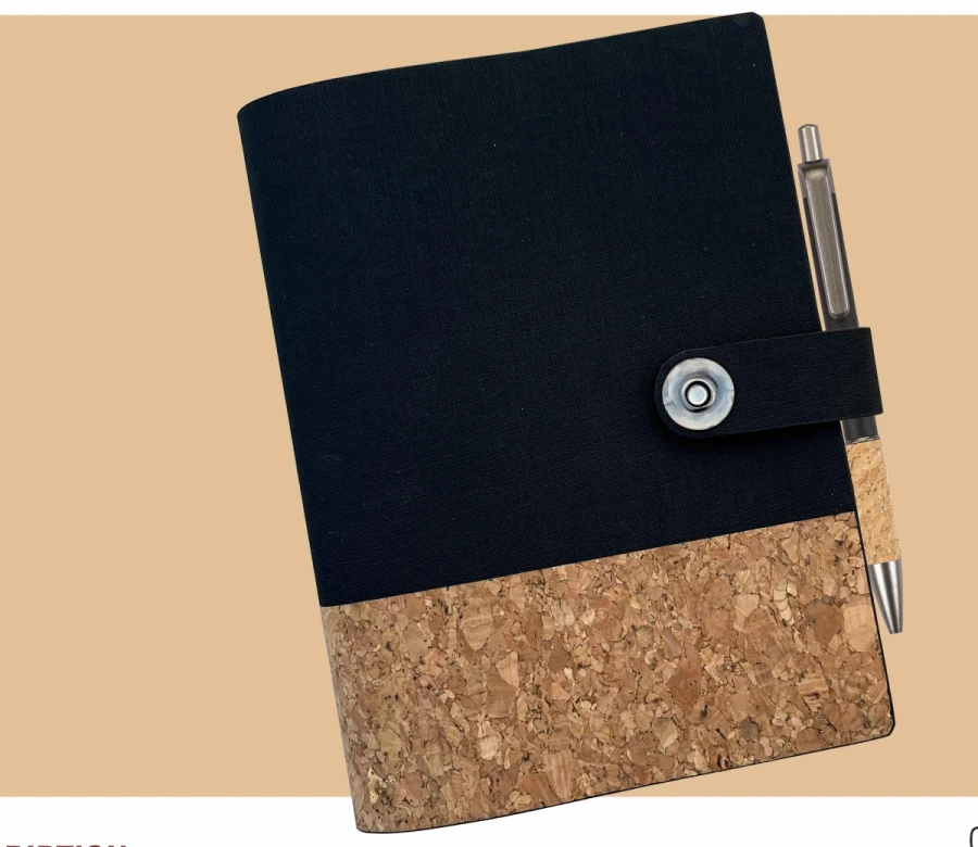 BD 533 HM Premium Notebook with Metal Pen (296 Pages)