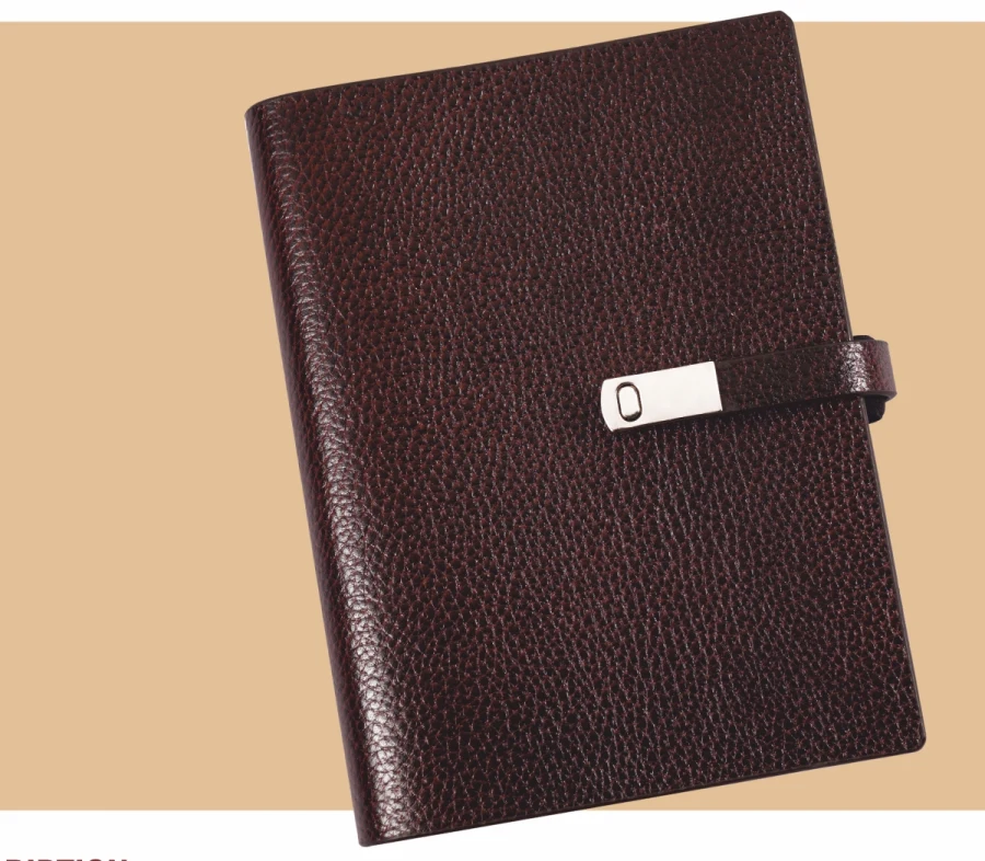 BD 33 ML Premium Notebook with Metal Pen (296 Pages)